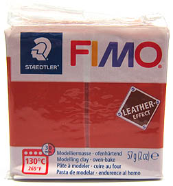 Fimo Leather rostrot